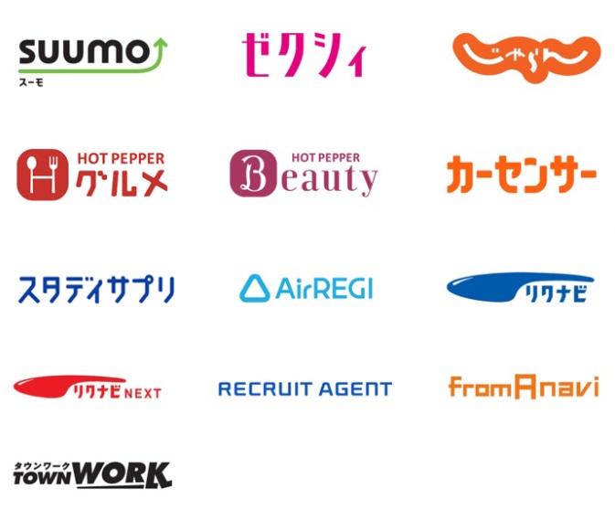 RECRUITの運営メディア、サービス
