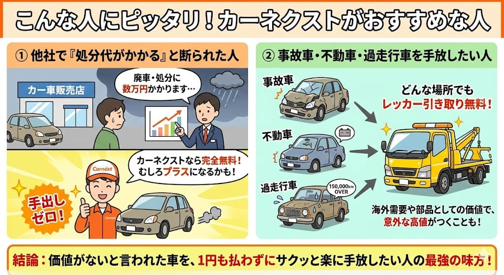 カーネクストの車買取の評判・口コミ