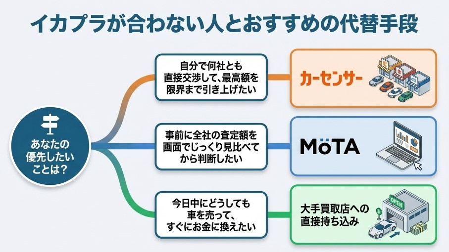 車買取イカプラの評判・口コミ