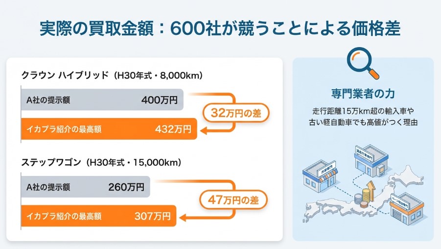 車買取イカプラの評判・口コミ