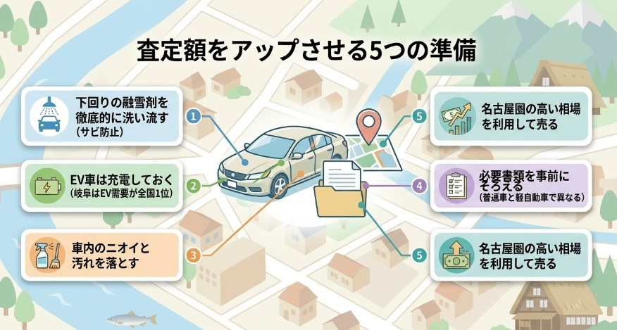 岐阜で車を売却する際のおすすめ業者15選ランキング記事