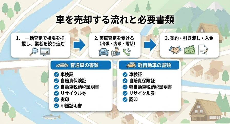 岐阜で車を売却する際のおすすめ業者15選ランキング記事