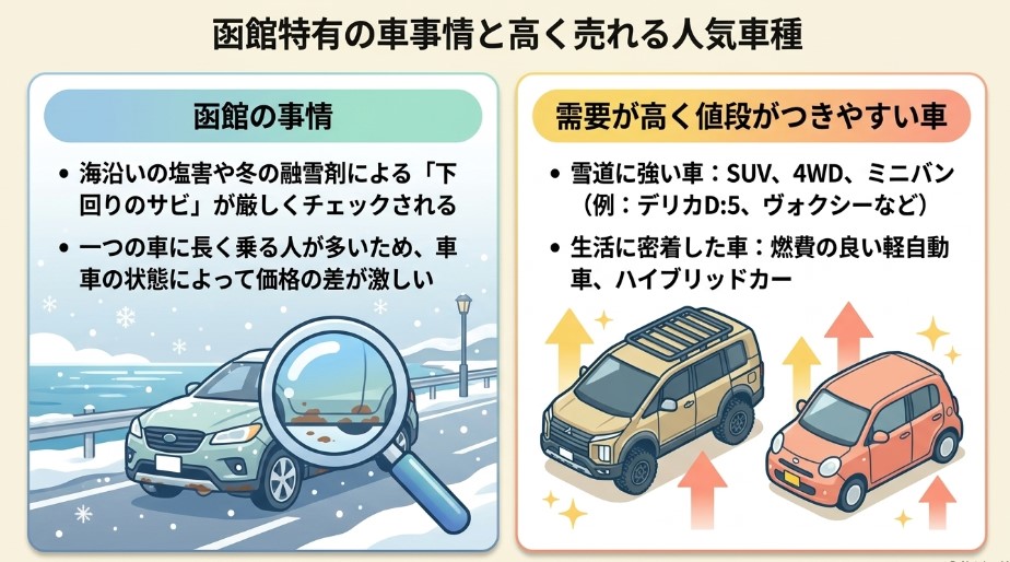 函館で車を売却する際のおすすめ業者15選ランキング記事