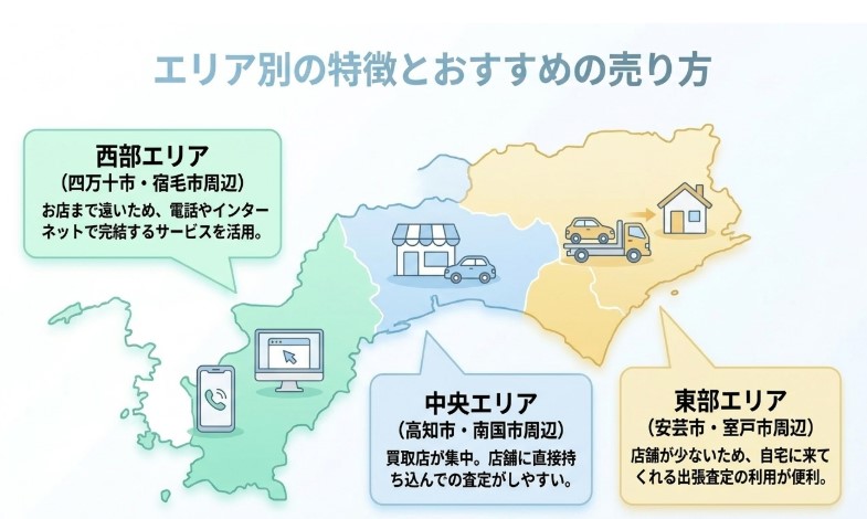 高知で車を売却する際のおすすめ業者15選ランキング記事