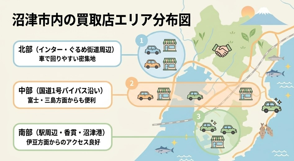 沼津で車を売却する際のおすすめ業者15選ランキング記事