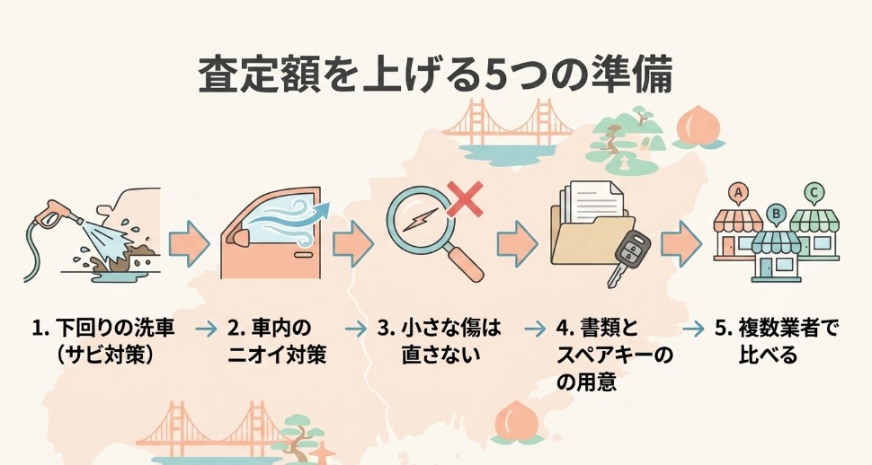 岡山で車を売却する際のおすすめ業者15選ランキング記事