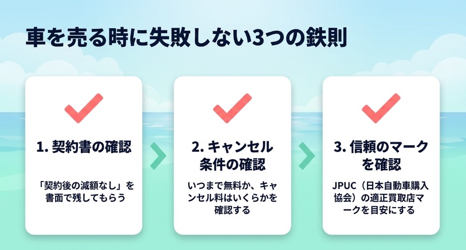 沖縄で車を売る際のおすすめ買取業者15選記事失敗しない鉄則