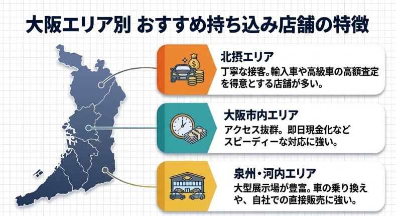 大阪の中古車買取オススメ業者記事おすすめの店舗