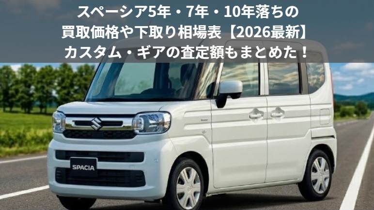 5年・7年・10年落ちのスペーシアの買取価格相場記事アイキャッチ