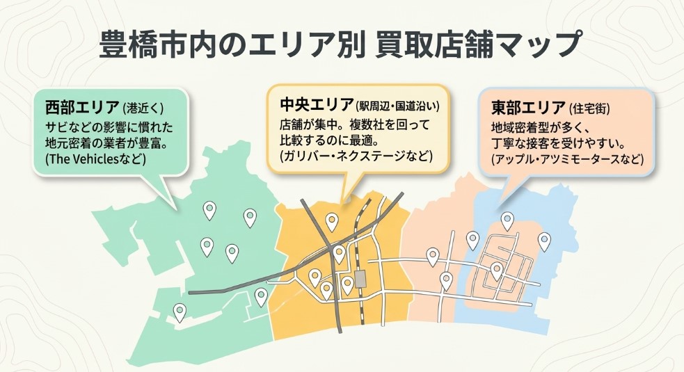 豊橋で車を売却する際のおすすめ業者15選ランキング記事