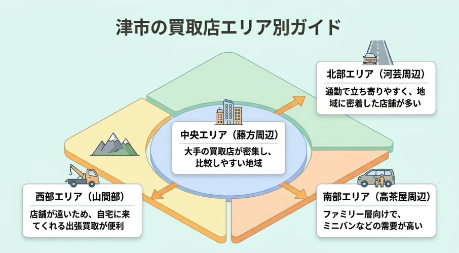 津市で車を売却する際のおすすめ業者15選ランキング記事