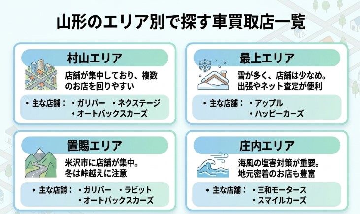 山形で車を売却する際のおすすめ業者15選ランキング記事