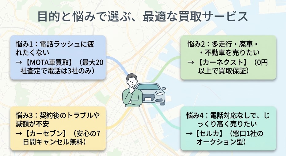 横浜で車を売却する際のおすすめ業者15選ランキング記事