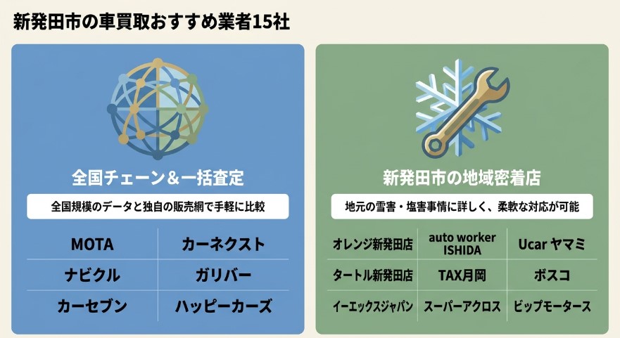 新発田市で車を売却する際のおすすめ業者15選ランキング記事