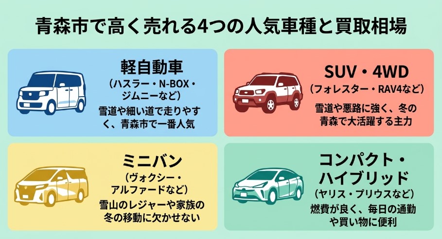 青森で車を売却する際のおすすめ業者15選ランキング記事