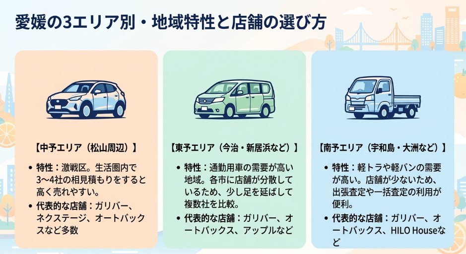 愛媛で車を売却する際のおすすめ業者15選ランキング記事