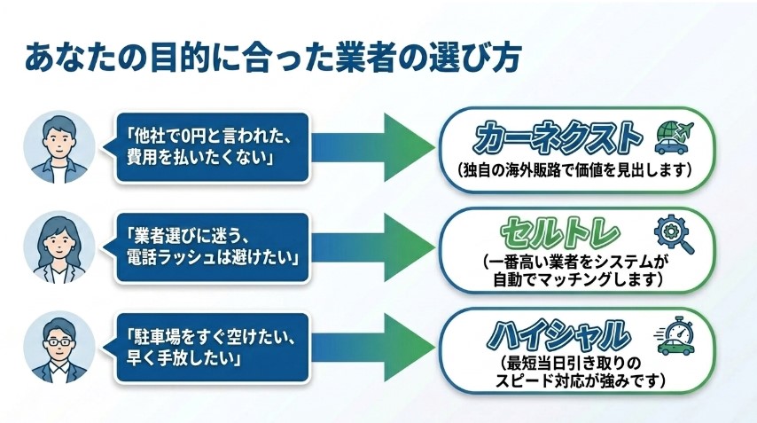 不動車を売る際のおすすめ買取業者ランキング記事