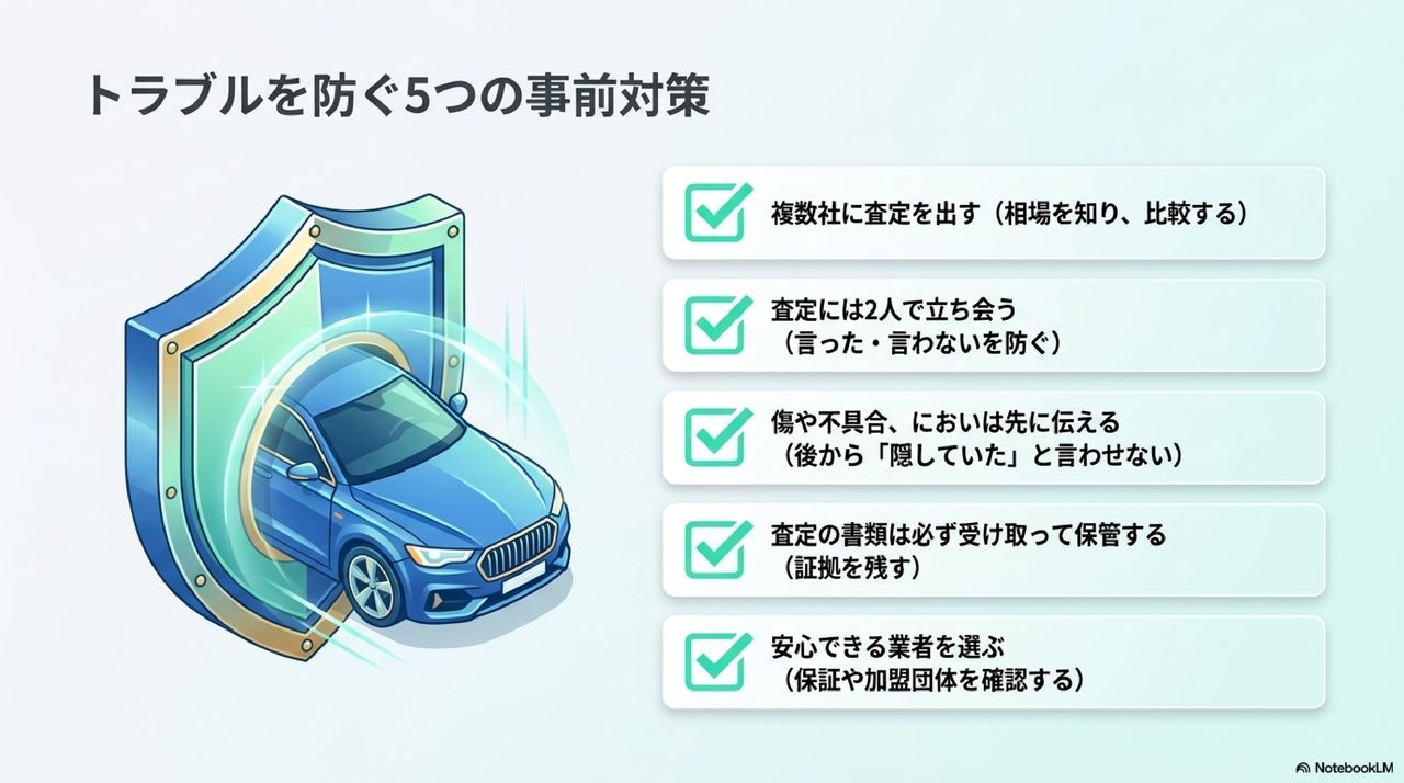 減額される前にできる事前対策についての解説画像