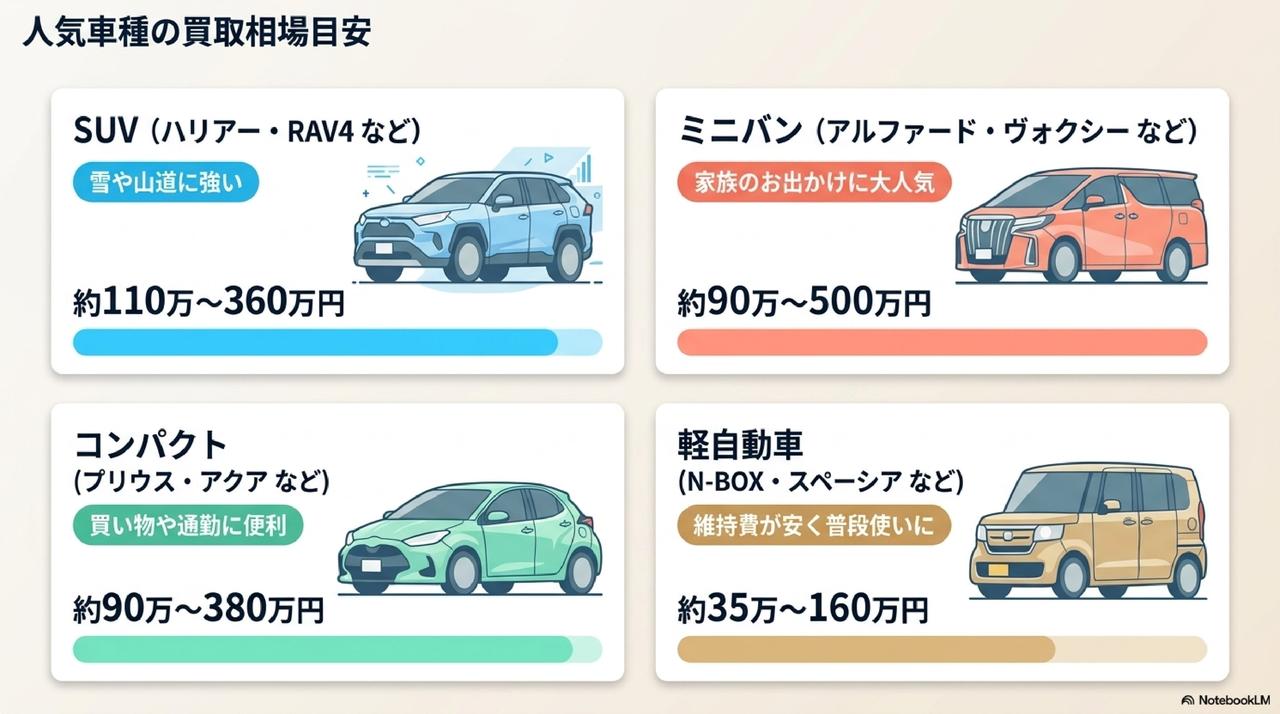 八王子市の車買取おすすめ業者ランキング15選についての解説画像
