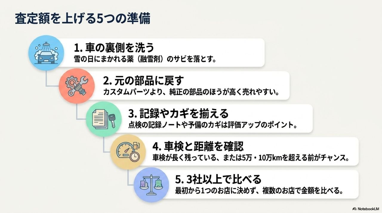 目的別に選ぶ八王子市の車買取サービスについての解説画像