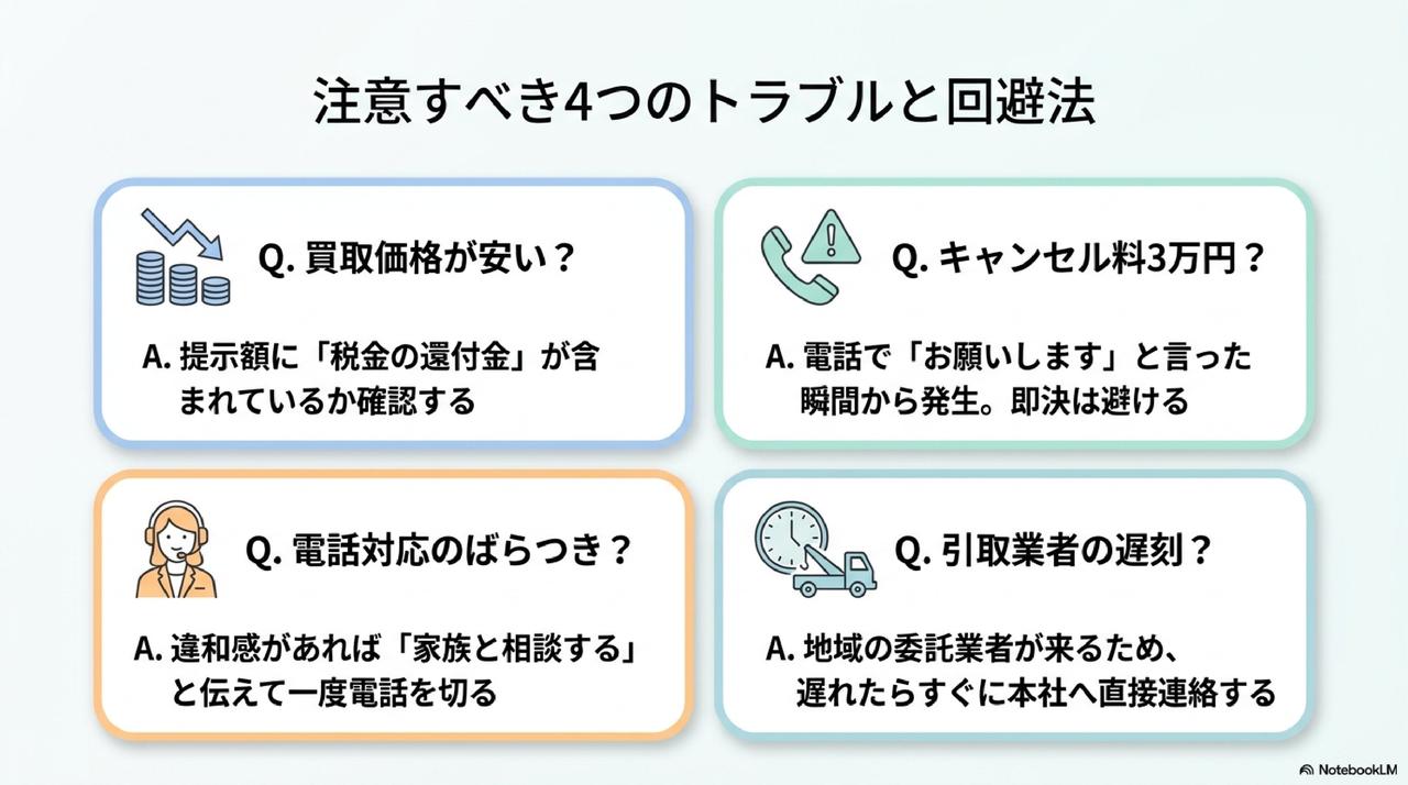 ハイシャル 評判のネガティブ口コミ・トラブル事例を4軸で検証した解説図