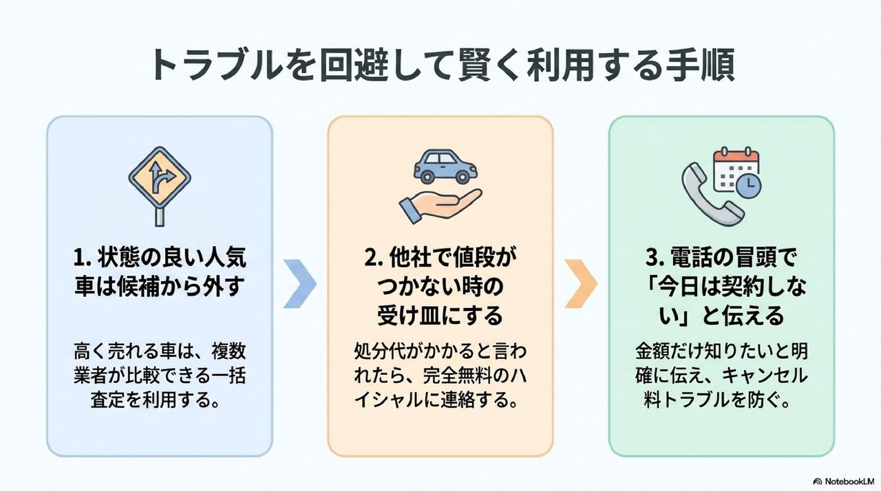 ハイシャル 評判から学ぶ損しないための5つの鉄則とトラブル回避策の解説図