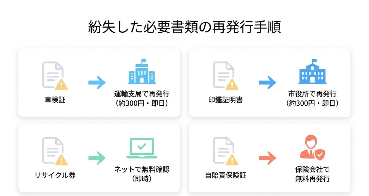 軽自動車の廃車手続き｜普通車との3つの違いについての解説画像