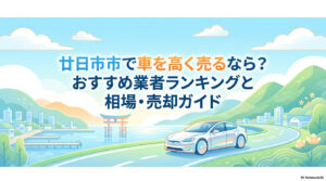 廿日市市で車を高く売るならどこ？買取おすすめ13選と相場ガイド【2026年最新】のアイキャッチ画像
