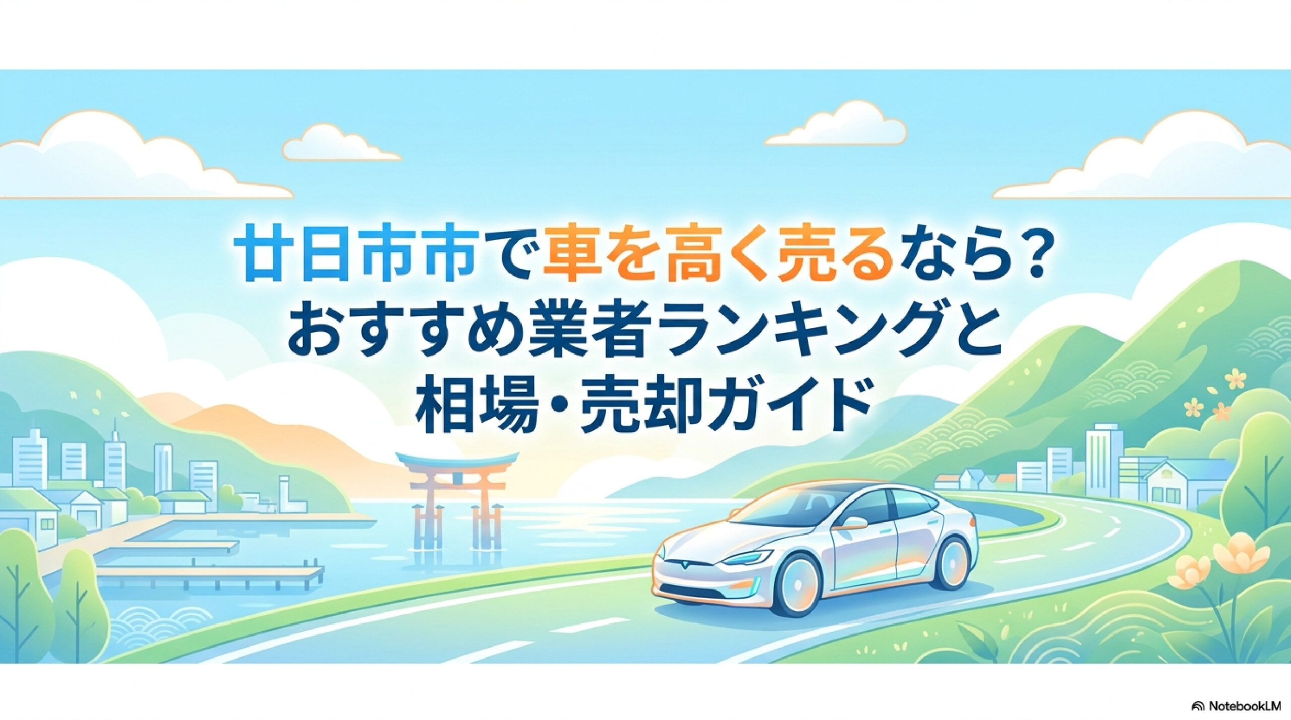 廿日市市で車を高く売るならどこ?買取おすすめ13選と相場ガイド【2026年最新】のアイキャッチ画像