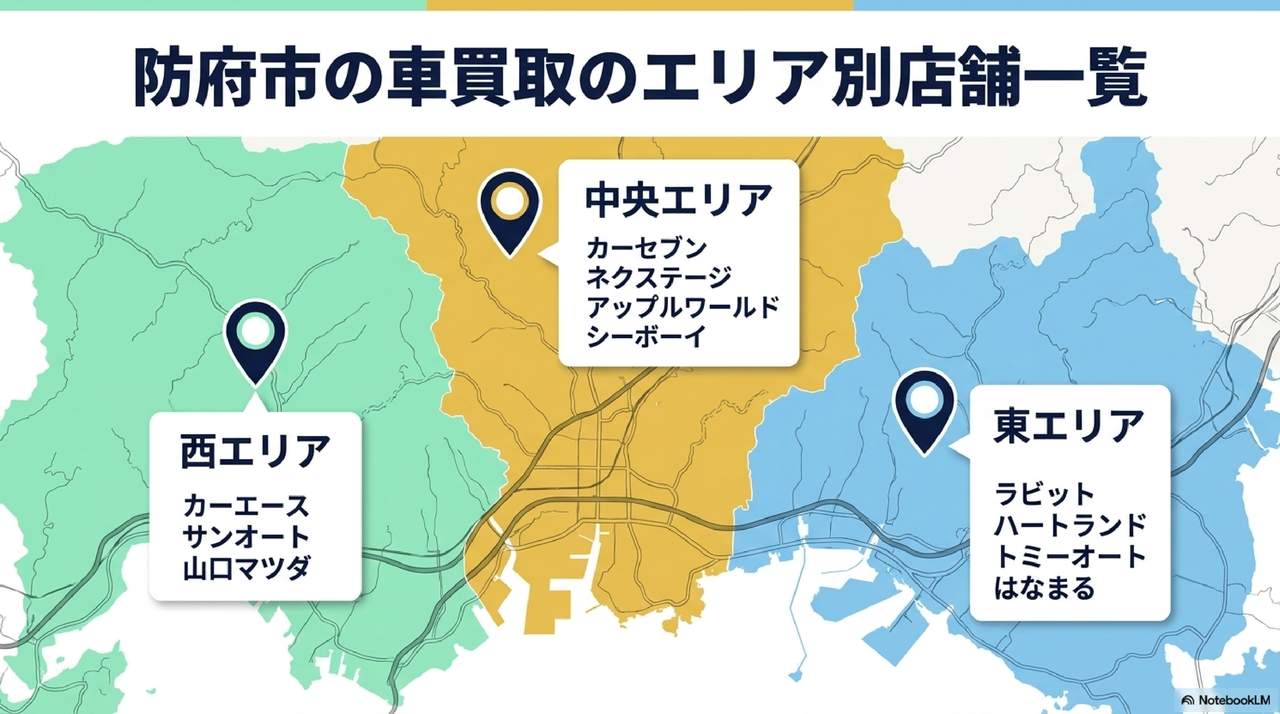 防府市の車買取おすすめ業者ランキング12選についての解説画像