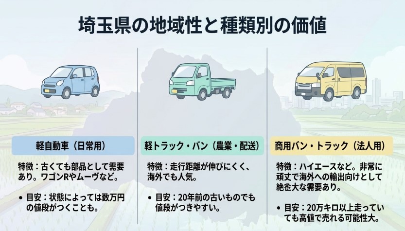 埼玉で廃車を売る際のおすすめ買取業者ランキング記事