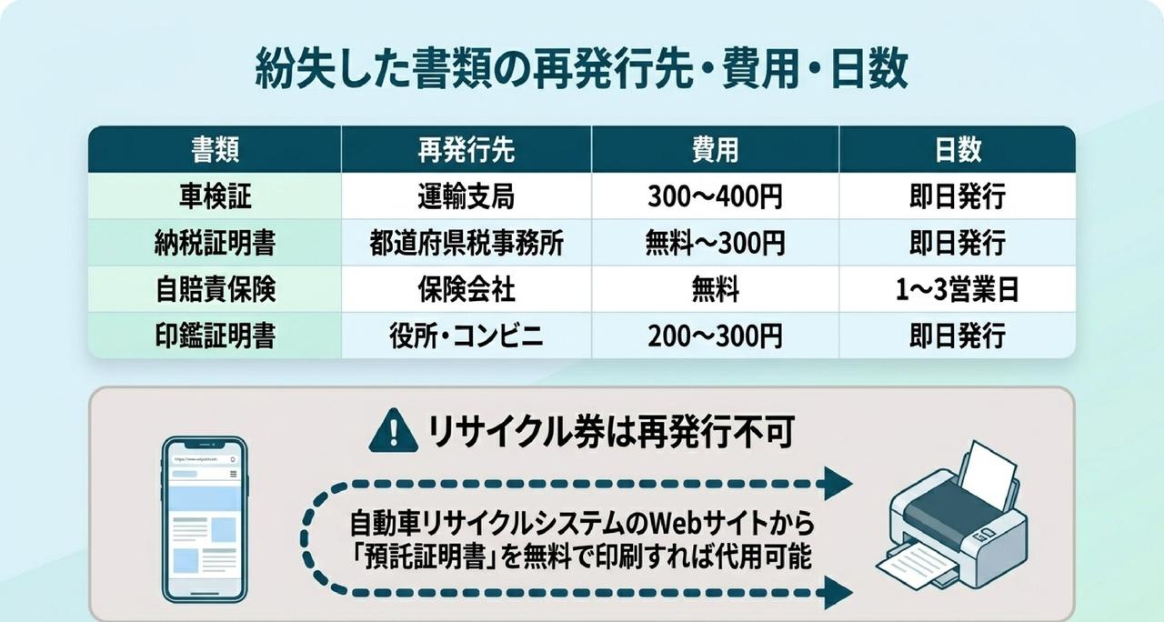 書類を準備するタイミングについての解説画像