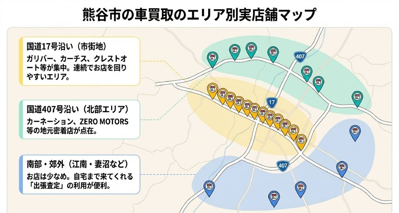 熊谷市の車買取おすすめ業者ランキング15選についての解説画像