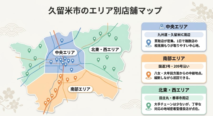 久留米市で車を売却する際のおすすめ業者15選ランキング記事