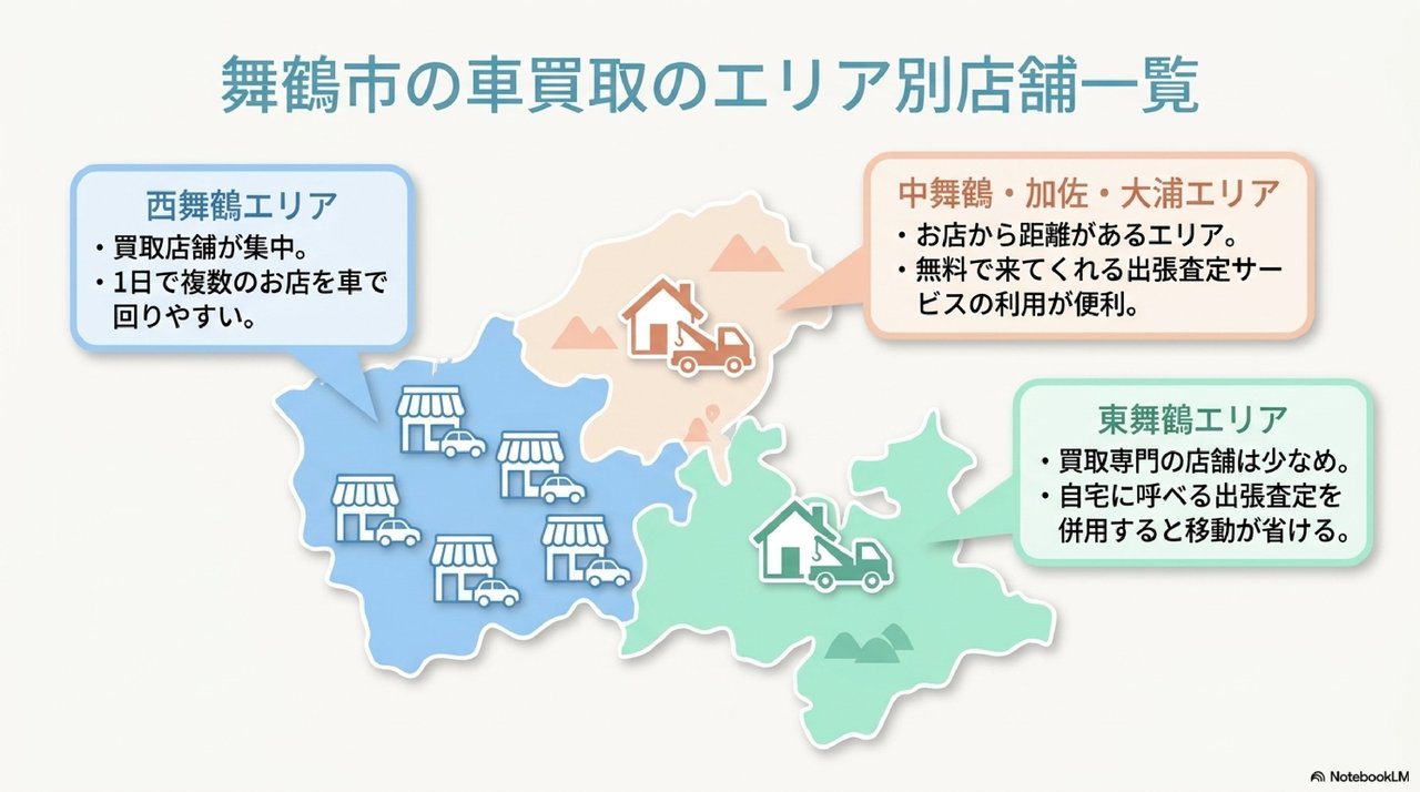 舞鶴市の車買取おすすめ業者ランキング12選についての解説画像