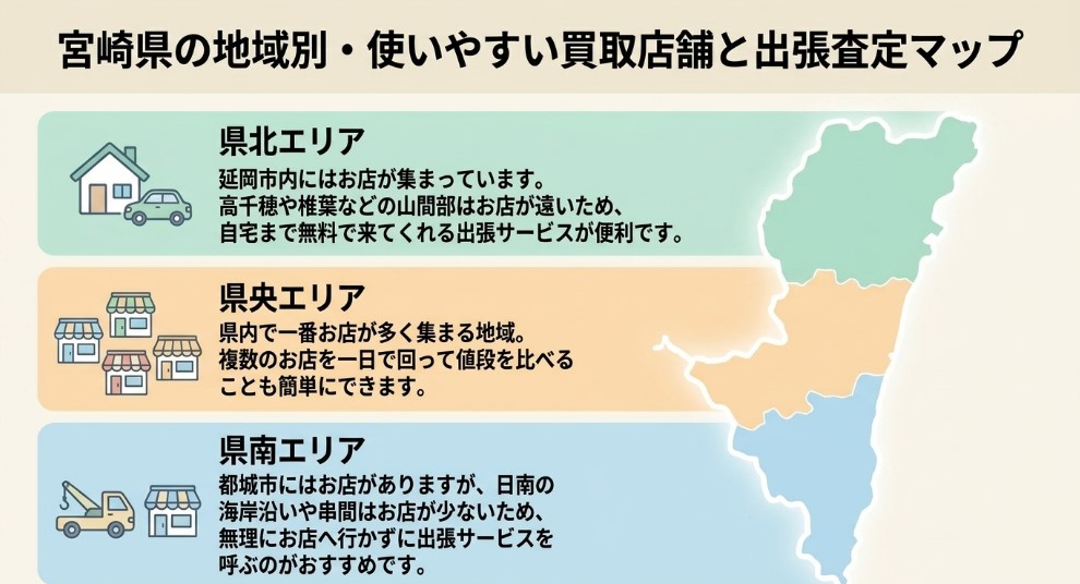 宮崎で車を売却する際のおすすめ業者15選ランキング記事