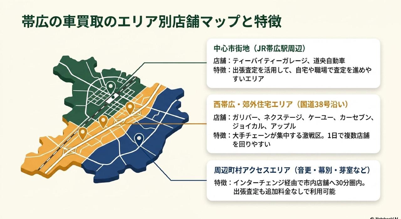 帯広市の人気車種と買取相場についての解説画像