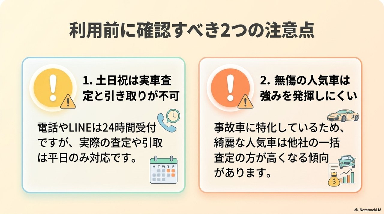 タウを利用する2つのデメリット・注意点についての解説画像