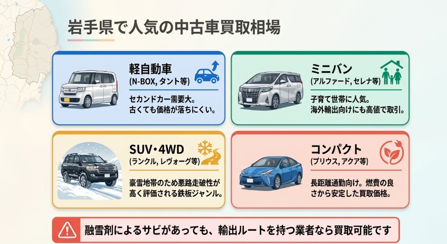 岩手で車を売却する際のおすすめ業者15選ランキング記事