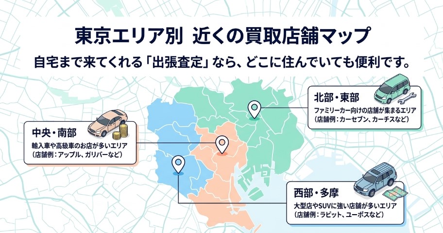 東京で車を売却する際のおすすめ業者15選ランキング記事