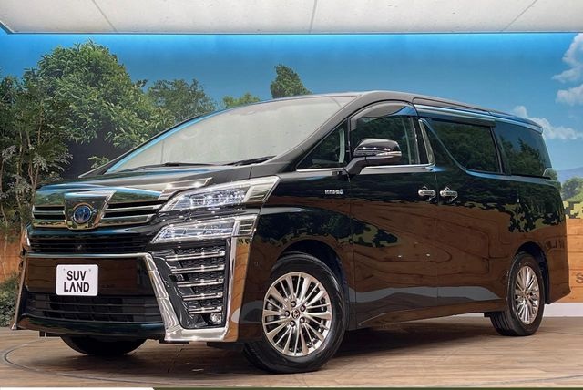ヴェルファイア5年落ち(2021年式・ハイブリッド2.5 ZR Gエディション E-Four ブラック・30系後期)の外観