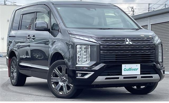 5年落ちデリカD:5 2021年式 ジャスパー クリーンディーゼル4WD(後期型・ブラック)の外観