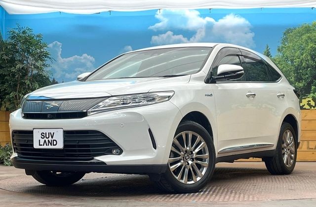 10年落ち ハリアー ELEGANCE 2016年式ZSU60・ホワイトパールクリスタルシャイン・9.6万km