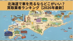 北海道で車を売るならどこがいい？買取業者ランキング【2026年最新】のアイキャッチ画像