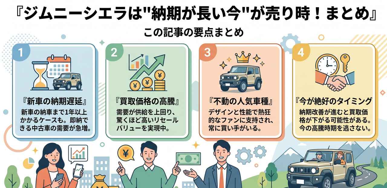 目的別！ジムニーシエラの車買取サービス3選 {#jimny-sierra-service-3sen}についての解説画像