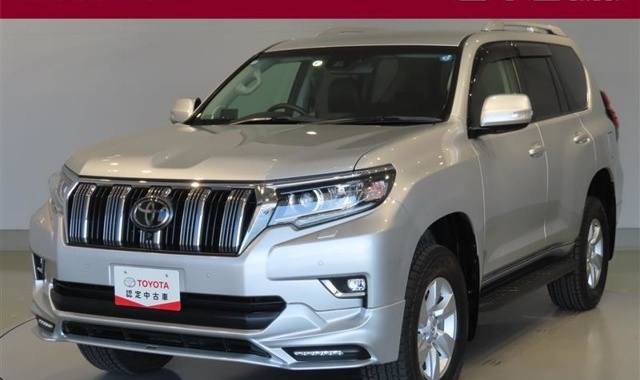 7年落ち プラド ガソリンTX 2019年式TRJ150W・シルバー・7.2万km