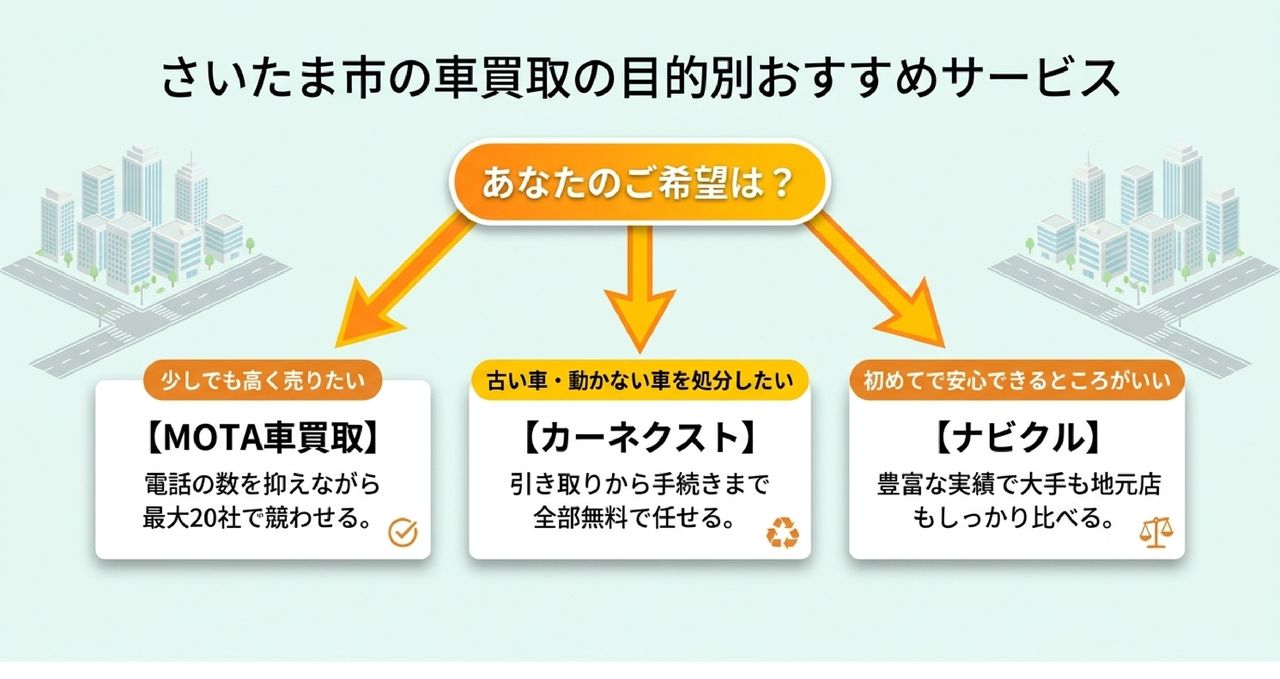 埼玉の人気車種と買取相場の目安についての解説画像