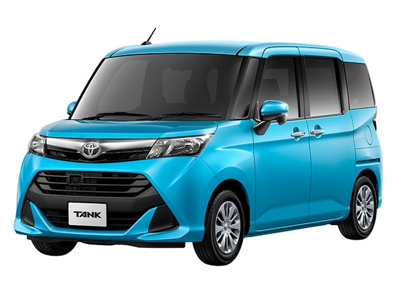 トヨタ・タンク標準系（ライトブルー）の外装とボディカラー別の査定傾向