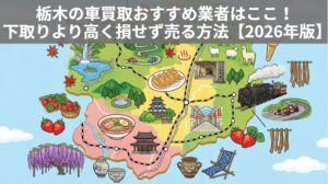 【2026年版】栃木の車買取おすすめ13選｜下取りより高く損せず売る方法のアイキャッチ画像