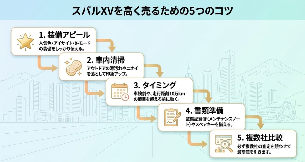 なぜディーラー下取りは安い?XVを買取で売ると+20〜30万円の理由についての解説画像